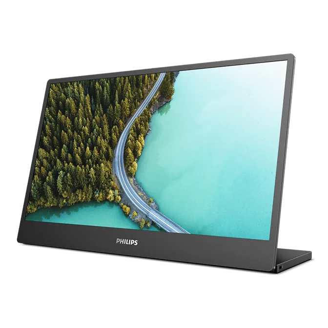 Монитор Портативный 15,6" PHILIPS 16B1P3302D/00/01 IPS 1920x1080 4мс 250кд\м USB-C DP HDCP 1.4
