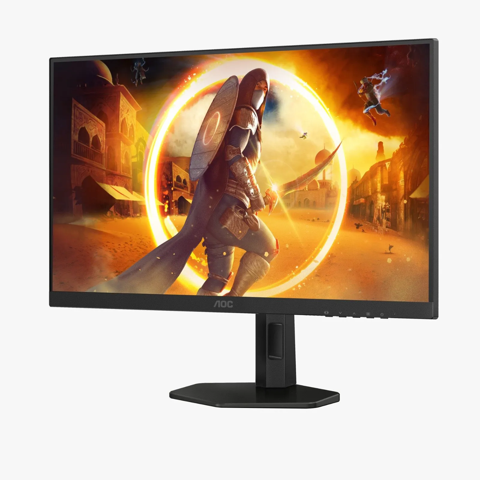 Монитор Игровой 27" AOC Q27G4XF/01/00 IPS 2560x1440 180Hz 1ms 300cd/m 1000:1 2xHDMI 1xDP Black — фото 9