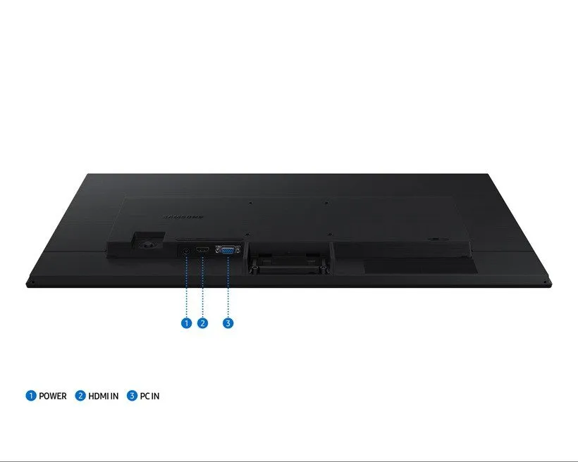 Монитор 27" SAMSUNG LS27D304GAIXCI, IPS 1920x1080 100Hz 5мс 250кд/м2 1000:1 1xD-Sub 1xHDMI Черный — фото 8