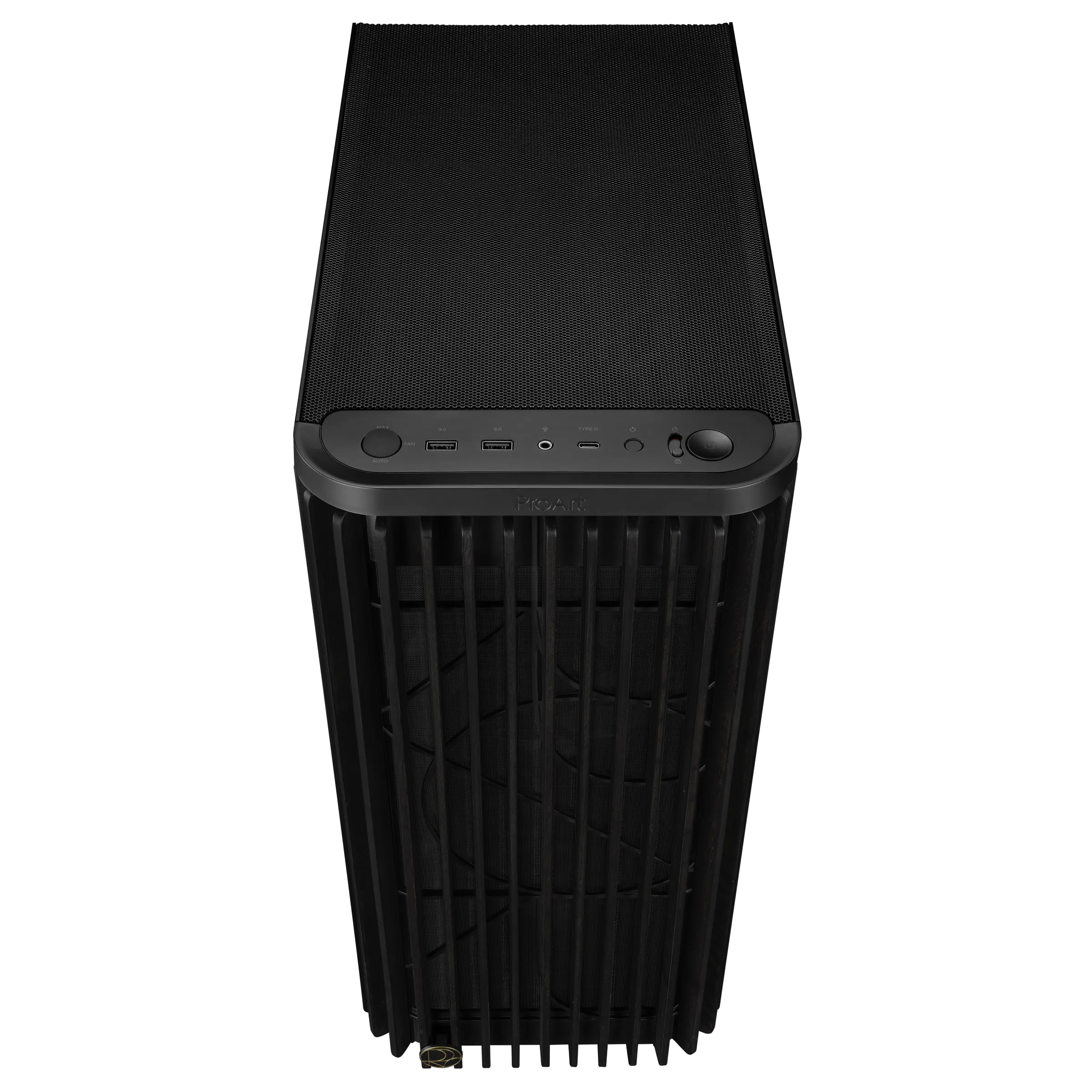 Корпус ASUS PROART PA401 WOOD METAL PWM BLACK ATX 90DC00M0-B39010 — фото 4