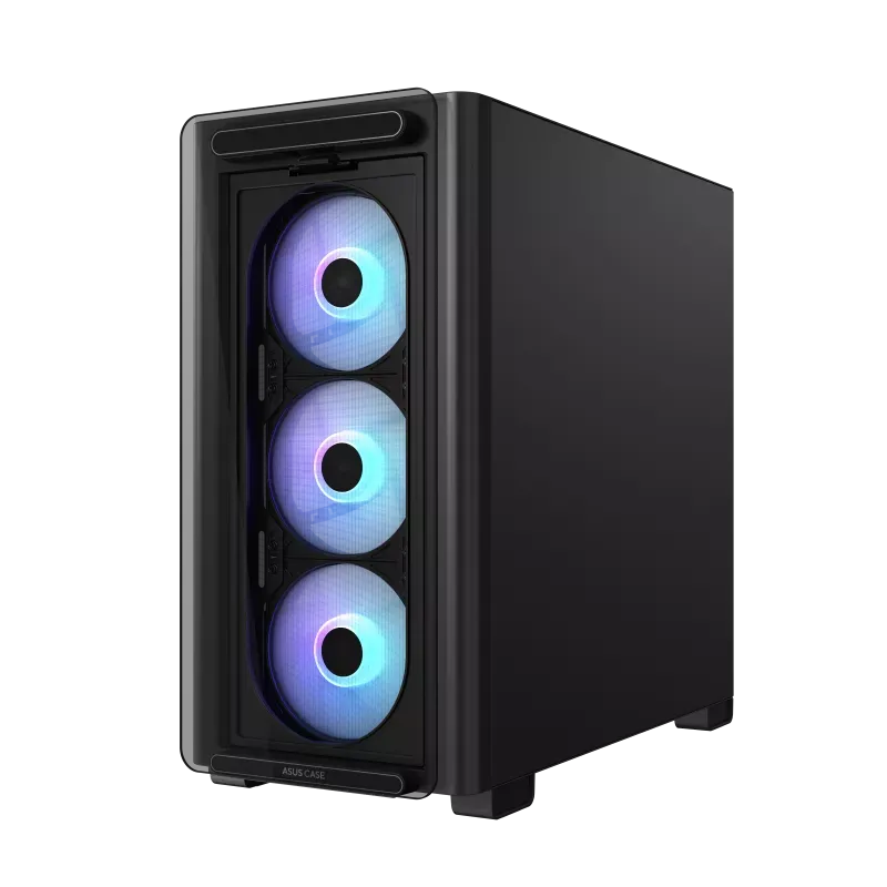 Корпус ASUS A23 PLUS TG ARGB BLACK mATX/mITX/ A23 PLUS TG/ARGB FANS — фото 4