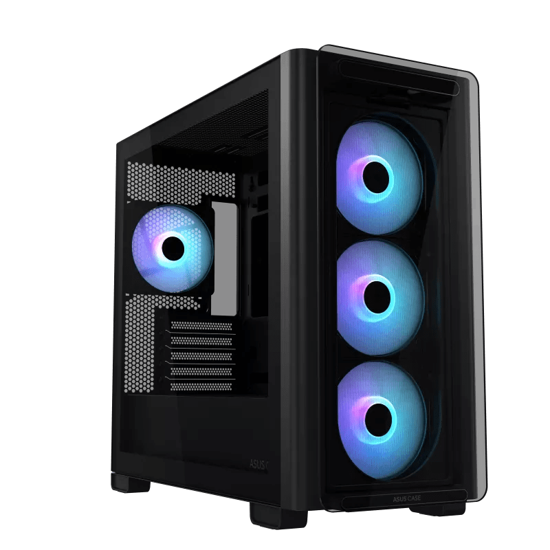 Корпус ASUS A23 PLUS TG ARGB BLACK mATX/mITX/ A23 PLUS TG/ARGB FANS/WHT//
