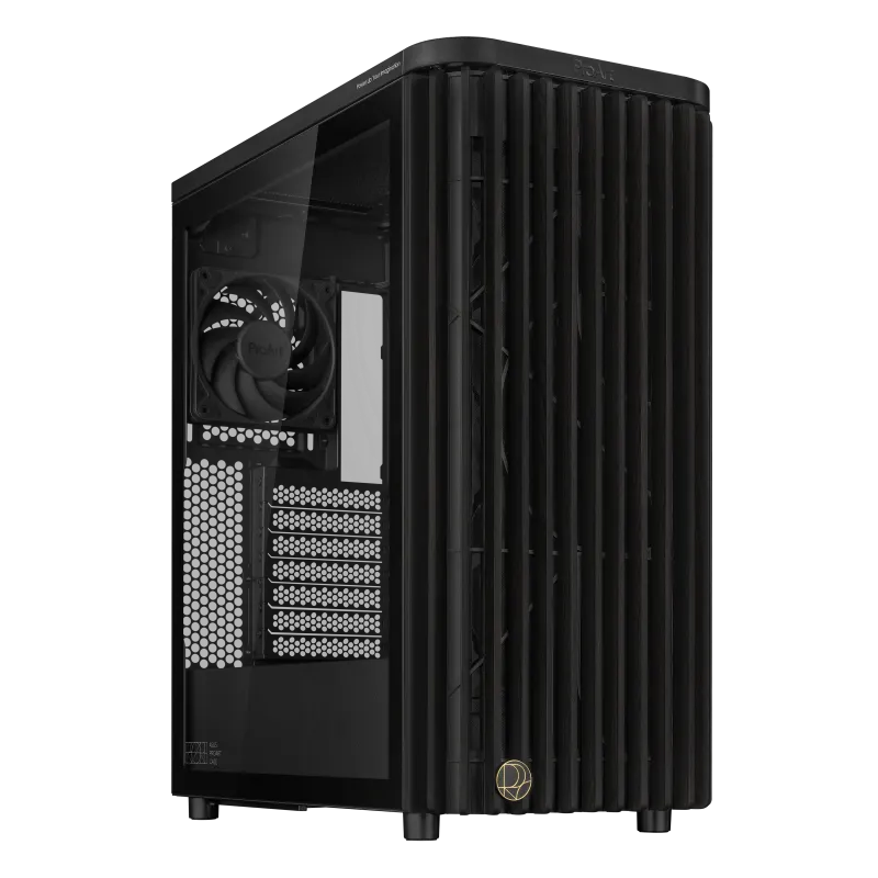 Корпус ASUS PROART PA401 WOOD TG PWM BLACK ATX 90DC00M0-B39000