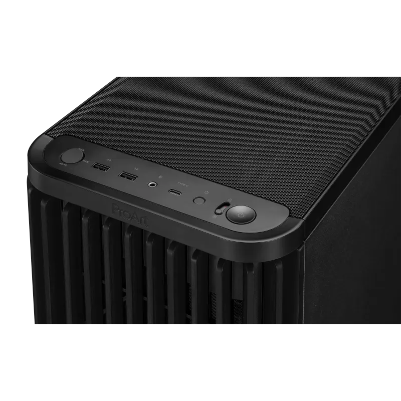 Корпус ASUS PROART PA401 WOOD TG PWM BLACK ATX 90DC00M0-B39000 — фото 4