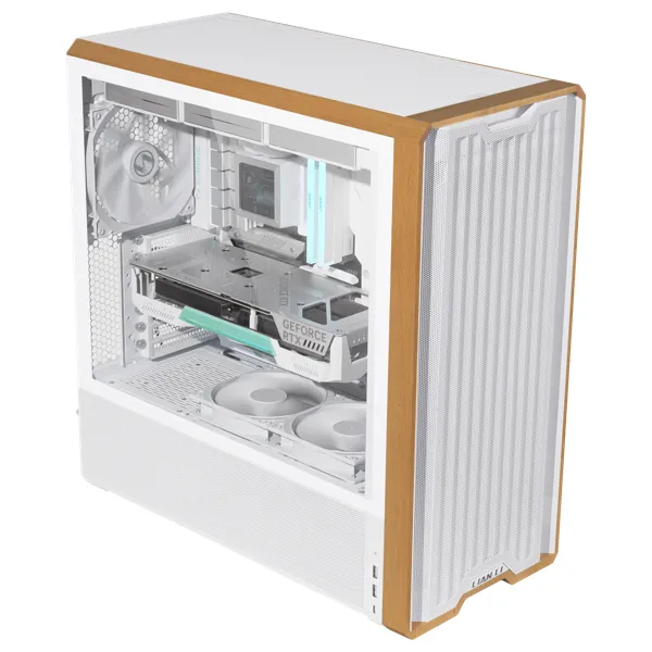 Корпус Lian Li Lancool 217 White EEB/E-ATX/ATX/mATX/ITX G99.LAN217W.00 2xUSB3.0, Type-C
