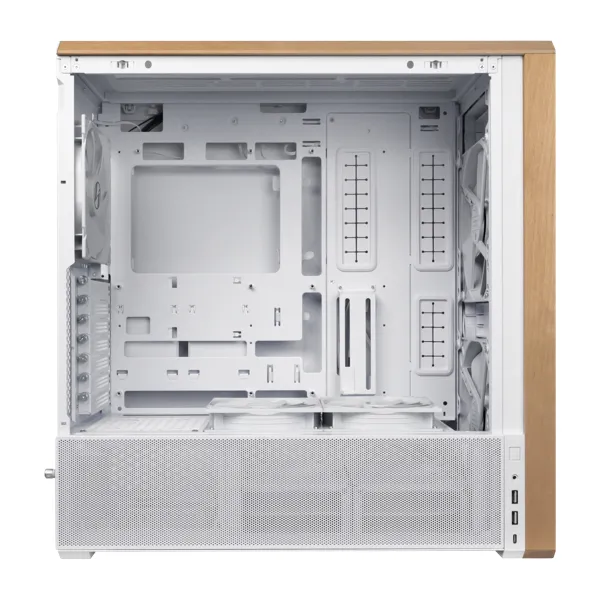 Корпус Lian Li Lancool 217 White EEB/E-ATX/ATX/mATX/ITX G99.LAN217W.00 2xUSB3.0, Type-C — фото 4