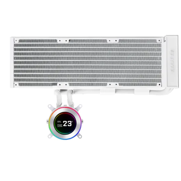 Водяное охлаждение для CPU Lian Li Hydroshift lI LCD-C 360N FAN LESS White G89.GHS2LCD36W.00 — фото 2