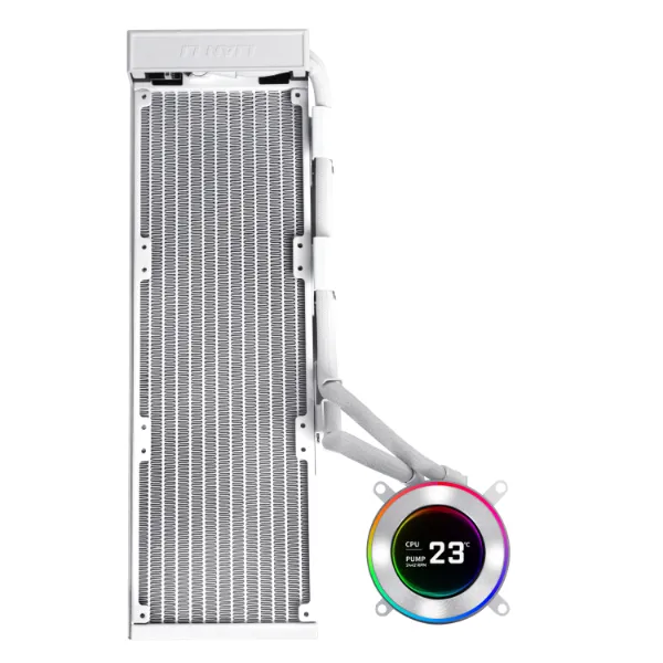 Водяное охлаждение для CPU Lian Li Hydroshift lI LCD-C 360N FAN LESS White G89.GHS2LCD36W.00