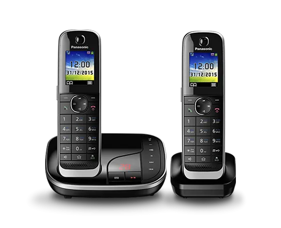 Радиотелефон PANASONIC KX-TGJ322 (RUB) Черный