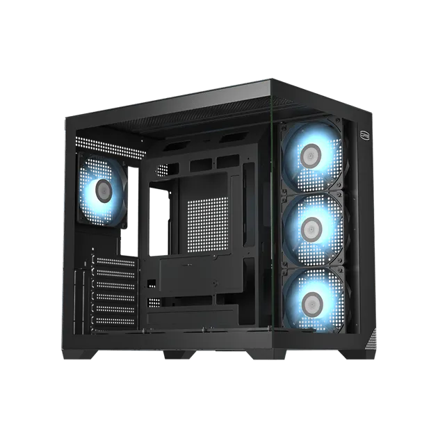 Корпус PCCooler C3T700 ARGB BK ATX/mATX/ITX USB-C USB3.0 USB2.0 Black — фото 2