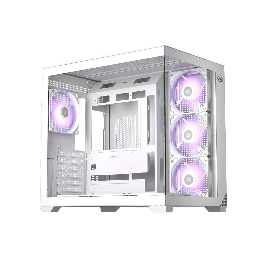 Корпус PCCooler C3T700 ARGB WH ATX/mATX/ITX USB-C USB3.0 USB2.0 White — фото 2