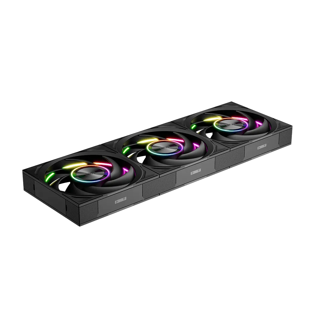 Водяное охлаждение для CPU PCCooler DT360 ARGB Display BK 115X/1200/1700/1851/AM4/AM5 Черный — фото 4