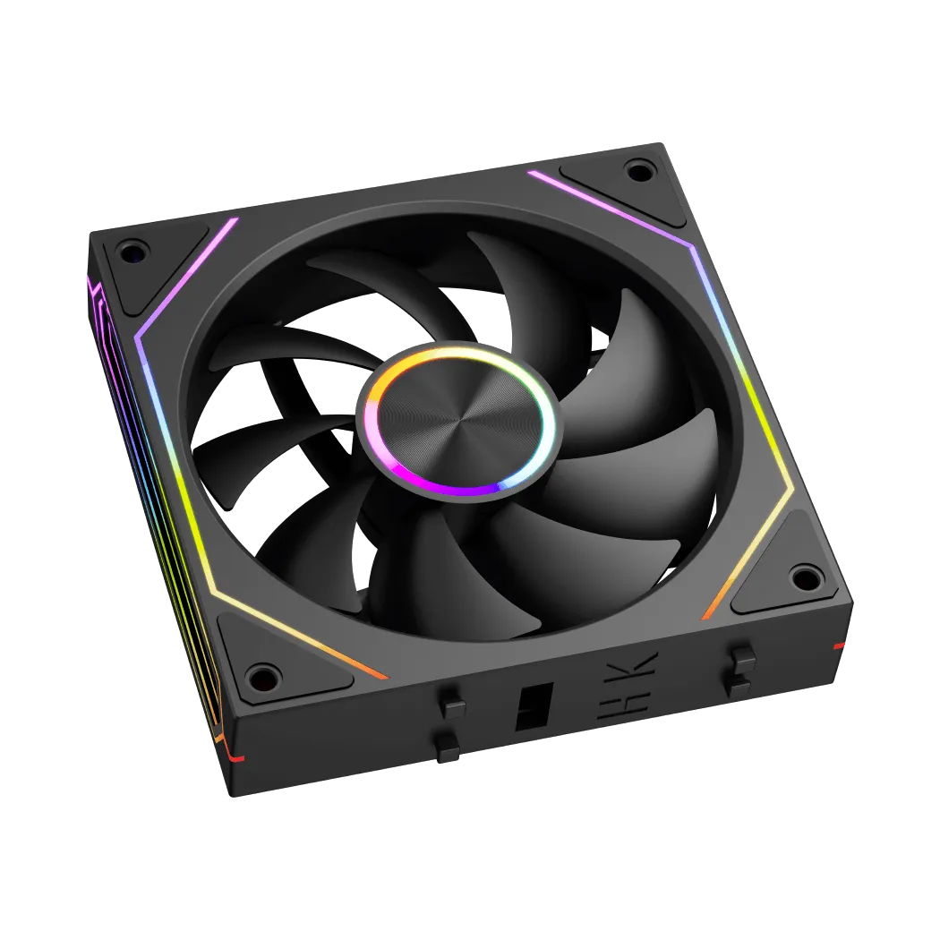 Вентилятор для корпуса PCCooler F3 X120 ARGB BK 1x(120x120x25mm) 800-1800 RPM 54CFM Black — фото 3