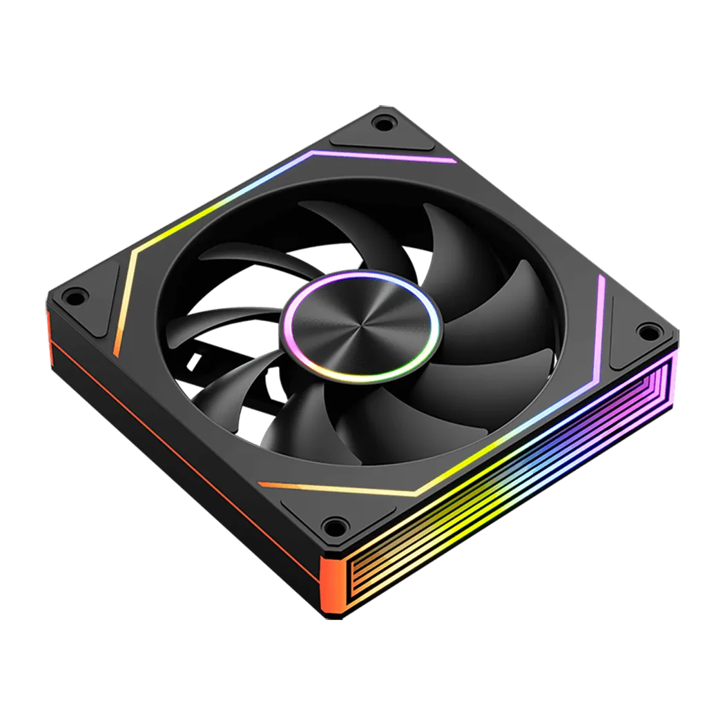 Вентилятор для корпуса PCCooler FG120 ARGB BK 1x(120x120x25mm) 800-1800 RPM 54CFM Black — фото 3
