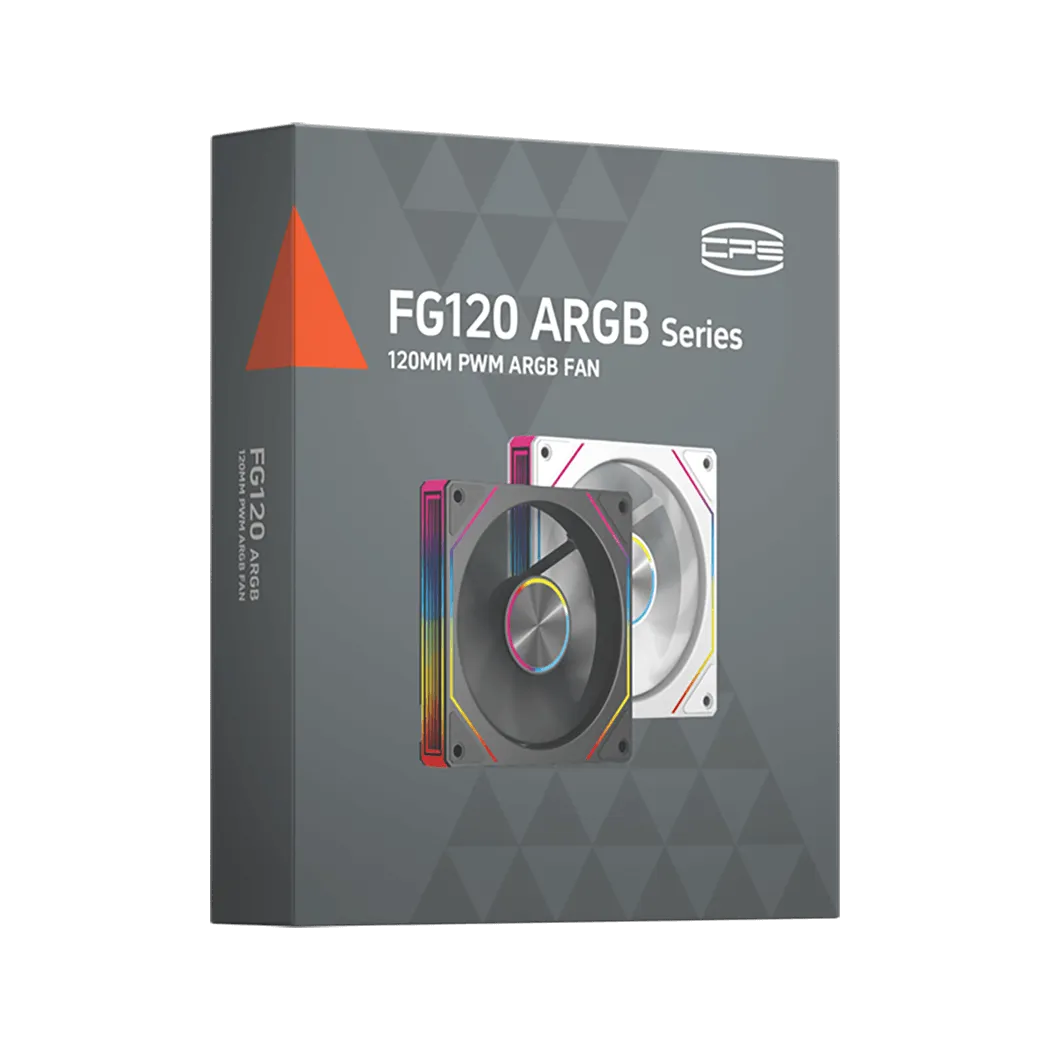Вентилятор для корпуса PCCooler FG120 ARGB WH 1x(120x120x25mm) 800-1800 RPM 54CFM White — фото 4