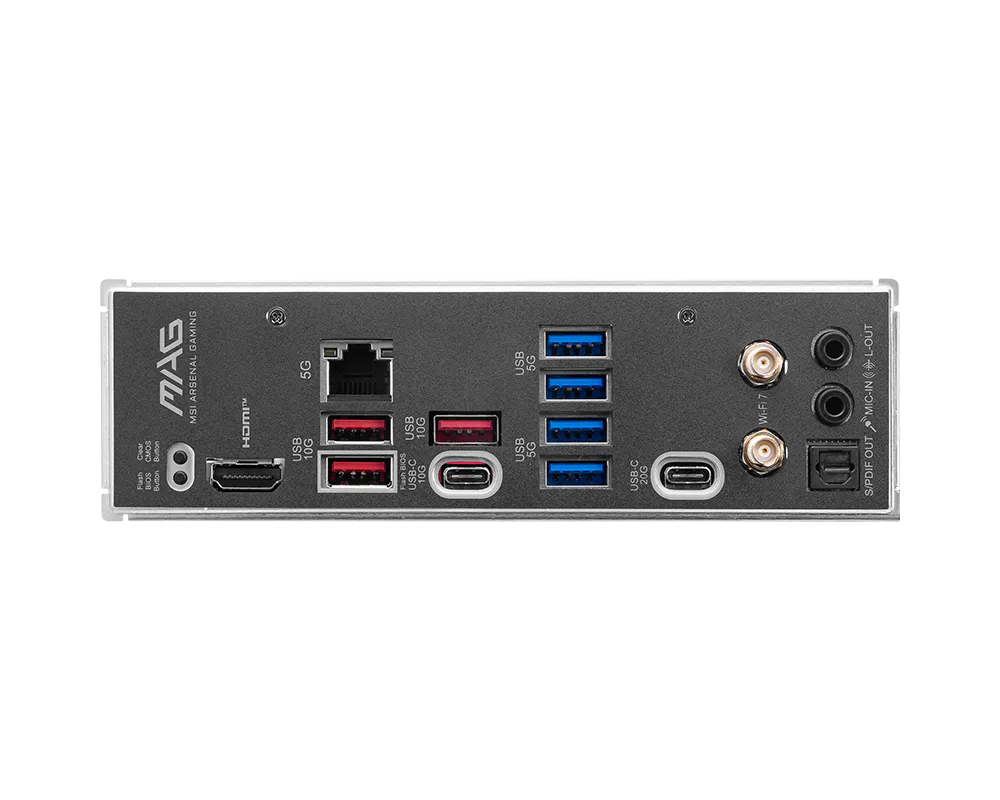 Материнская плата MSI MAG B850M MORTAR WIFI AM5 4xDDR5 4xSATA3 RAID 3xM.2 HDMI 2xType-C mATX — фото 5