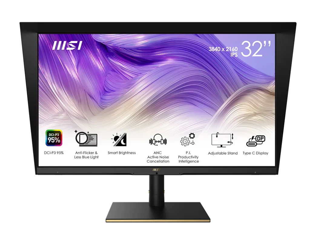 Монитор 32" MSI Summit MS321UP IPS 3840x2160 60Hz 4ms 1000:1 2xHDMI 1xDP 5xUSB