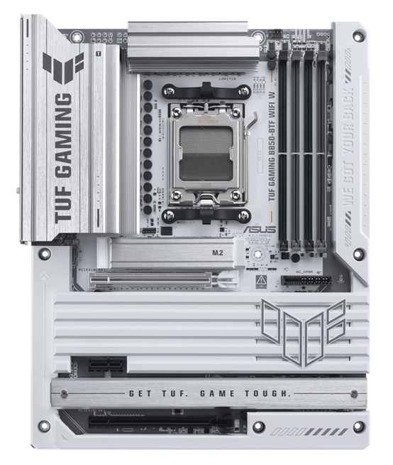 Материнская плата ASUS TUF GAMING B850-BTF WIFI W AM5 4xDDR5 4xSATA 3xM.2 HDMI DP USB-C Wi-Fi 7 ATX