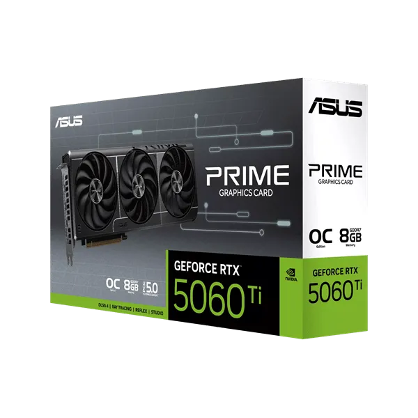 Видеокарта ASUS GeForce RTX5060 Ti 8GB PRIME GDDR7 128-bit 1xHDMI 3xDP PRIME-RTX5060TI-O8G — фото 11