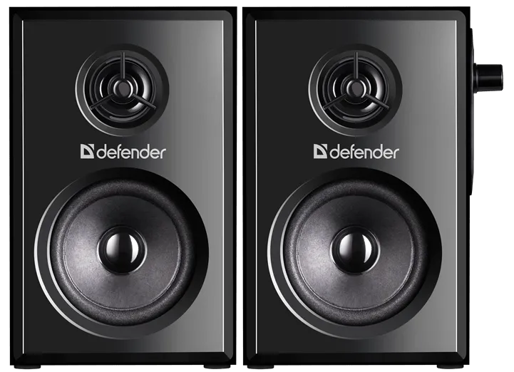 Акустическая 2.0 система Defender SPK-270. 2x5 Вт Питание от USB, 5 В. Цвет: Черный — фото 3