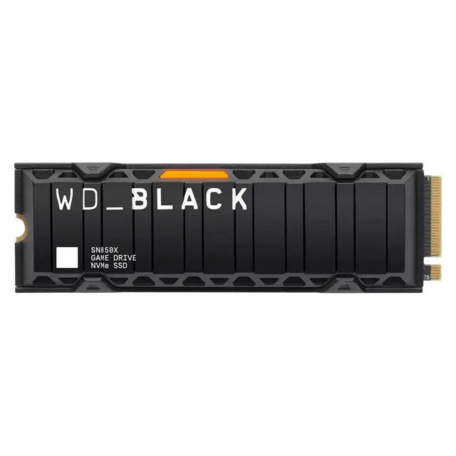 Твердотельный накопитель 1000GB SSD WD BLACK SN850X M.2 2280 NVMe R7300/W6300 WDS100T2XHE-00BCA0