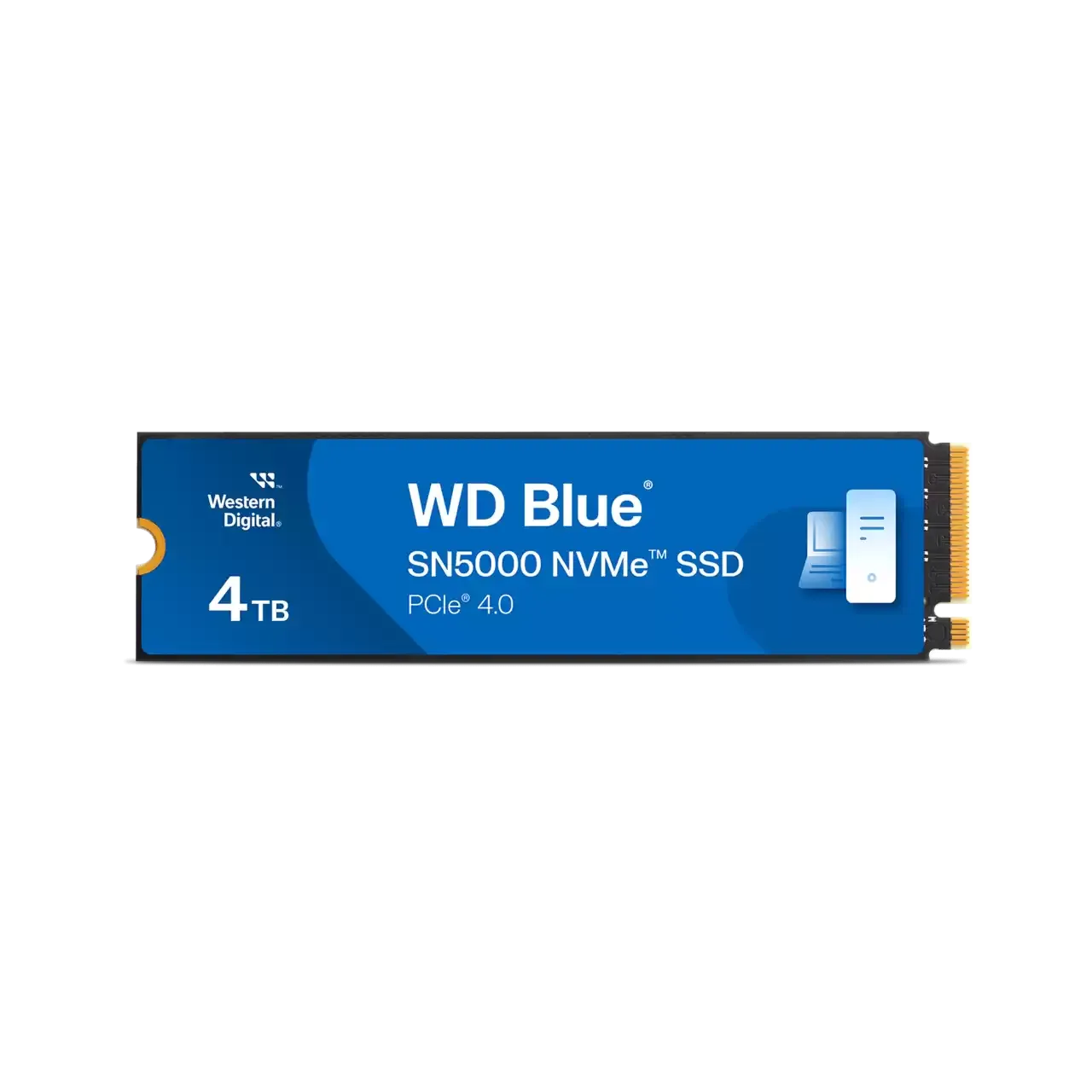 Твердотельный накопитель 4000GB SSD WD BLUE SN5000 M.2 2280 NVMe 4.0 R5500/W5000 WDS400T4B0E-00BKY0