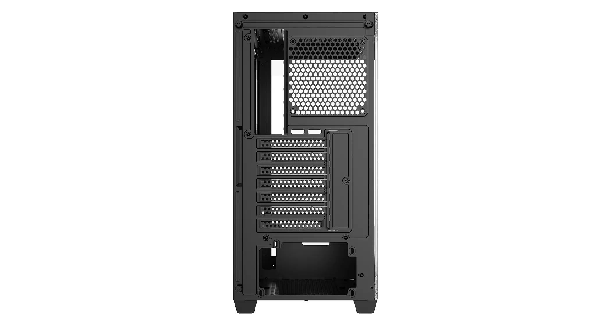 Корпус Ocypus Gamma C72 BK ATX/mATX/ITX 3xUSB Черный Gamma-C72-BKD000XX-GL — фото 4