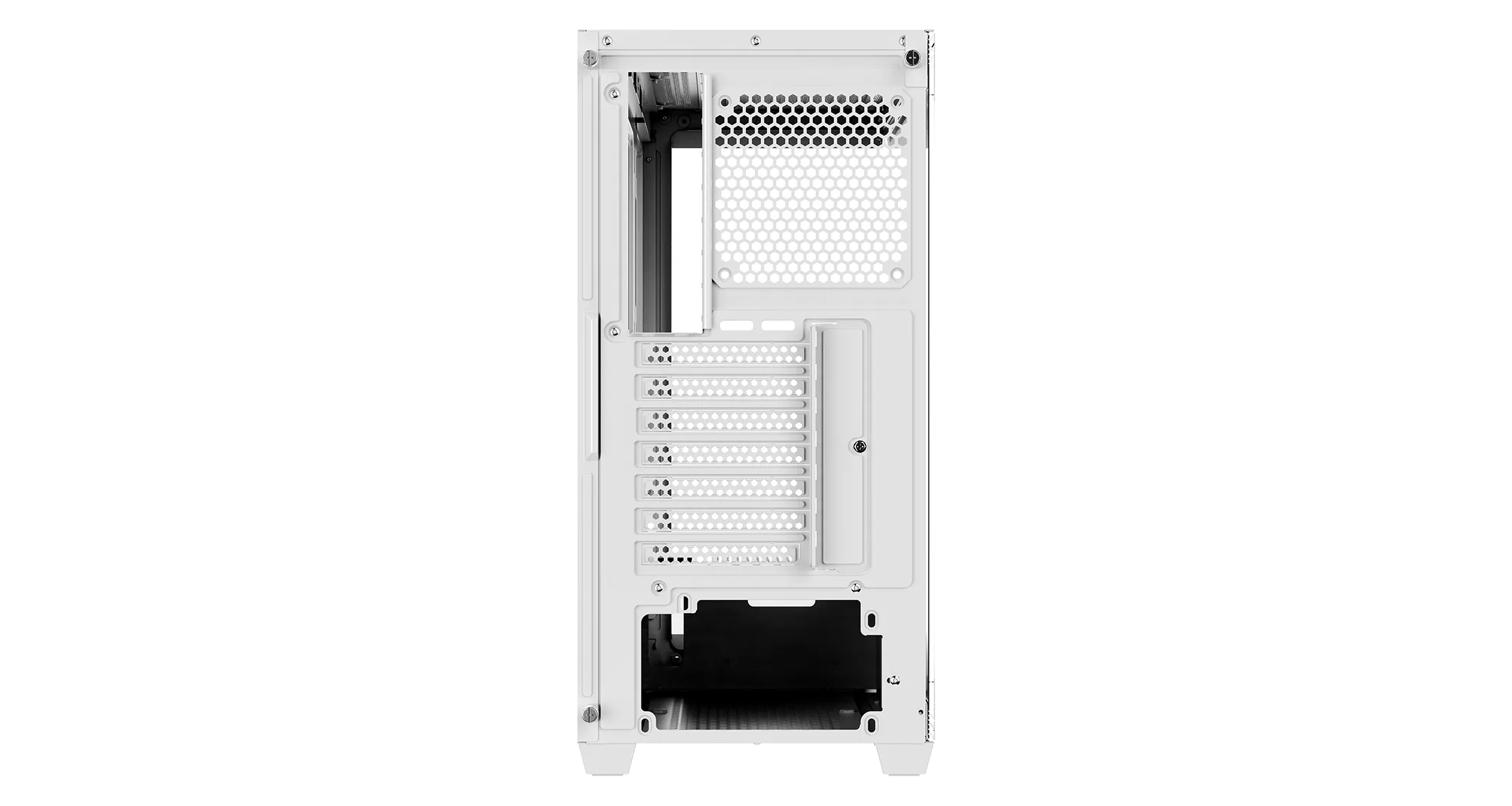 Корпус Ocypus Gamma C72 WH ATX/mATX/ITX 3xUSB Белый Gamma-C72-WHD000XX-GL — фото 4