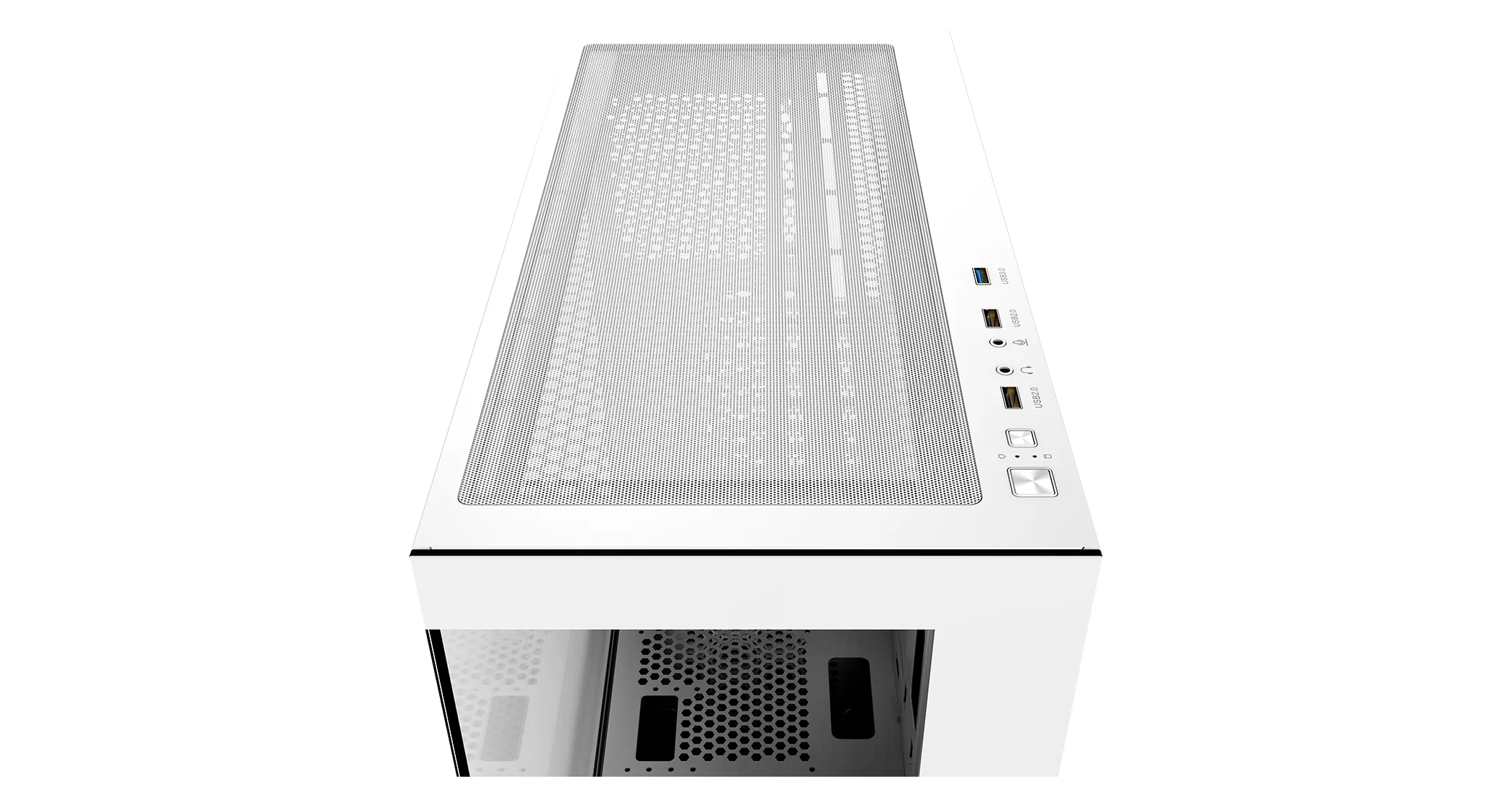 Корпус Ocypus Gamma C72 WH ATX/mATX/ITX 3xUSB Белый Gamma-C72-WHD000XX-GL — фото 7