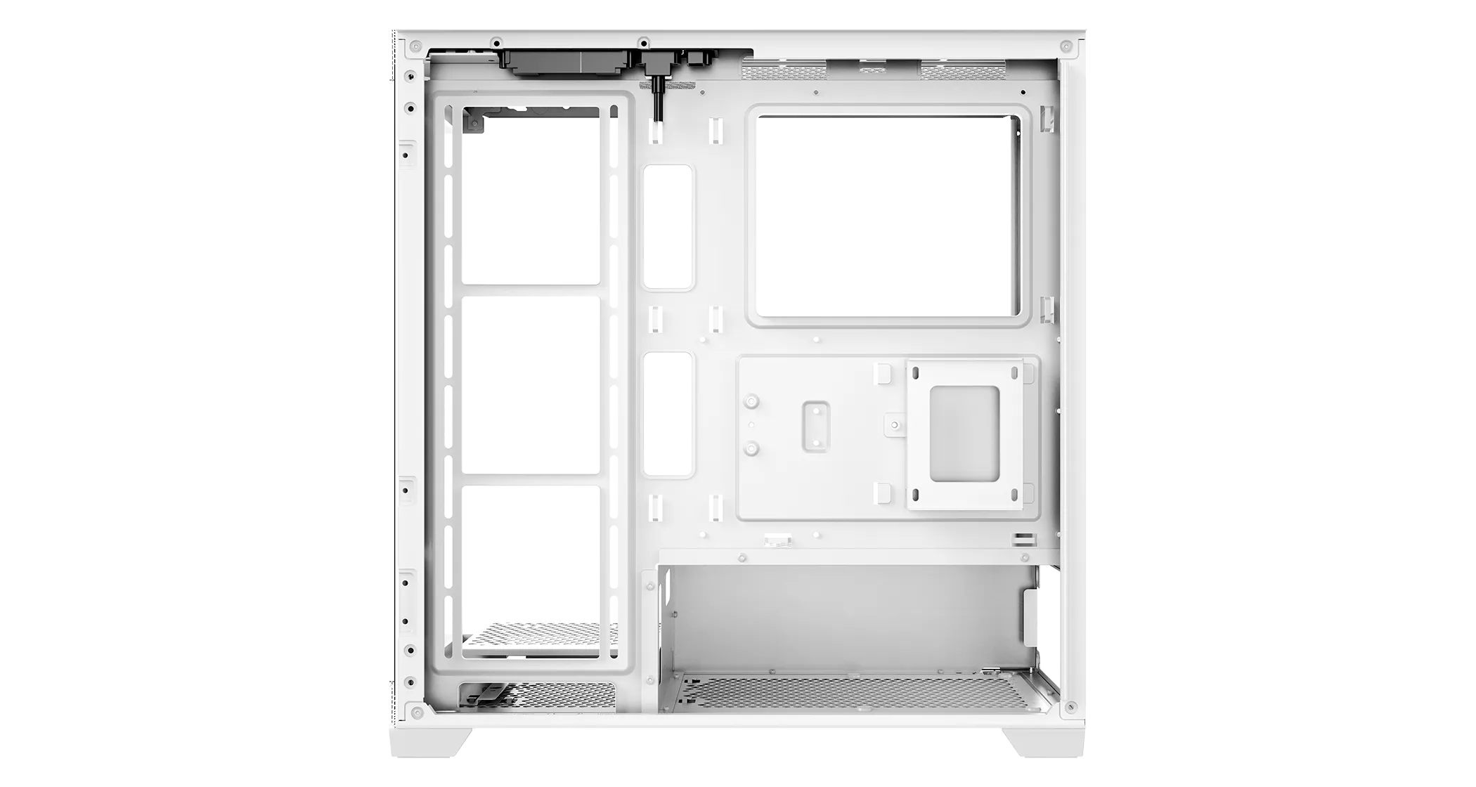 Корпус Ocypus Gamma C72 WH ATX/mATX/ITX 3xUSB Белый Gamma-C72-WHD000XX-GL — фото 6