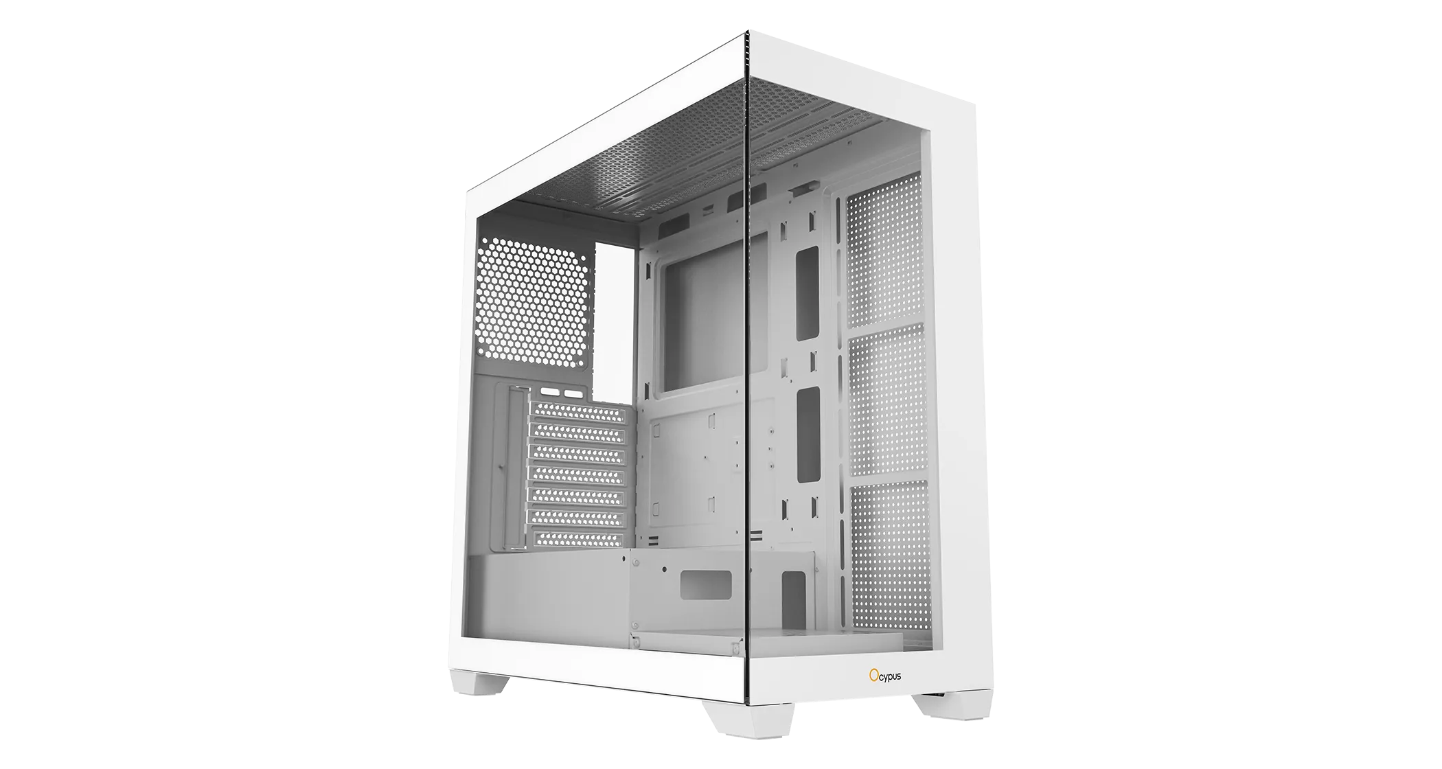 Корпус Ocypus Gamma C72 WH ATX/mATX/ITX 3xUSB Белый Gamma-C72-WHD000XX-GL