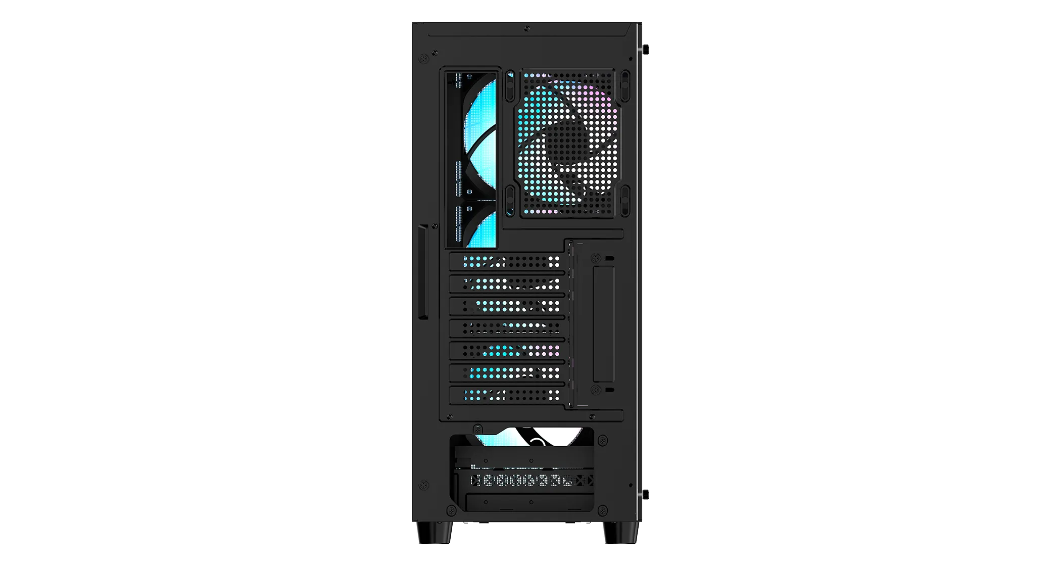 Корпус Ocypus Gamma C70 BK ARGB ATX/mATX/ITX 2xUSB Черный Gamma-C70-BKG400XX-GL — фото 4