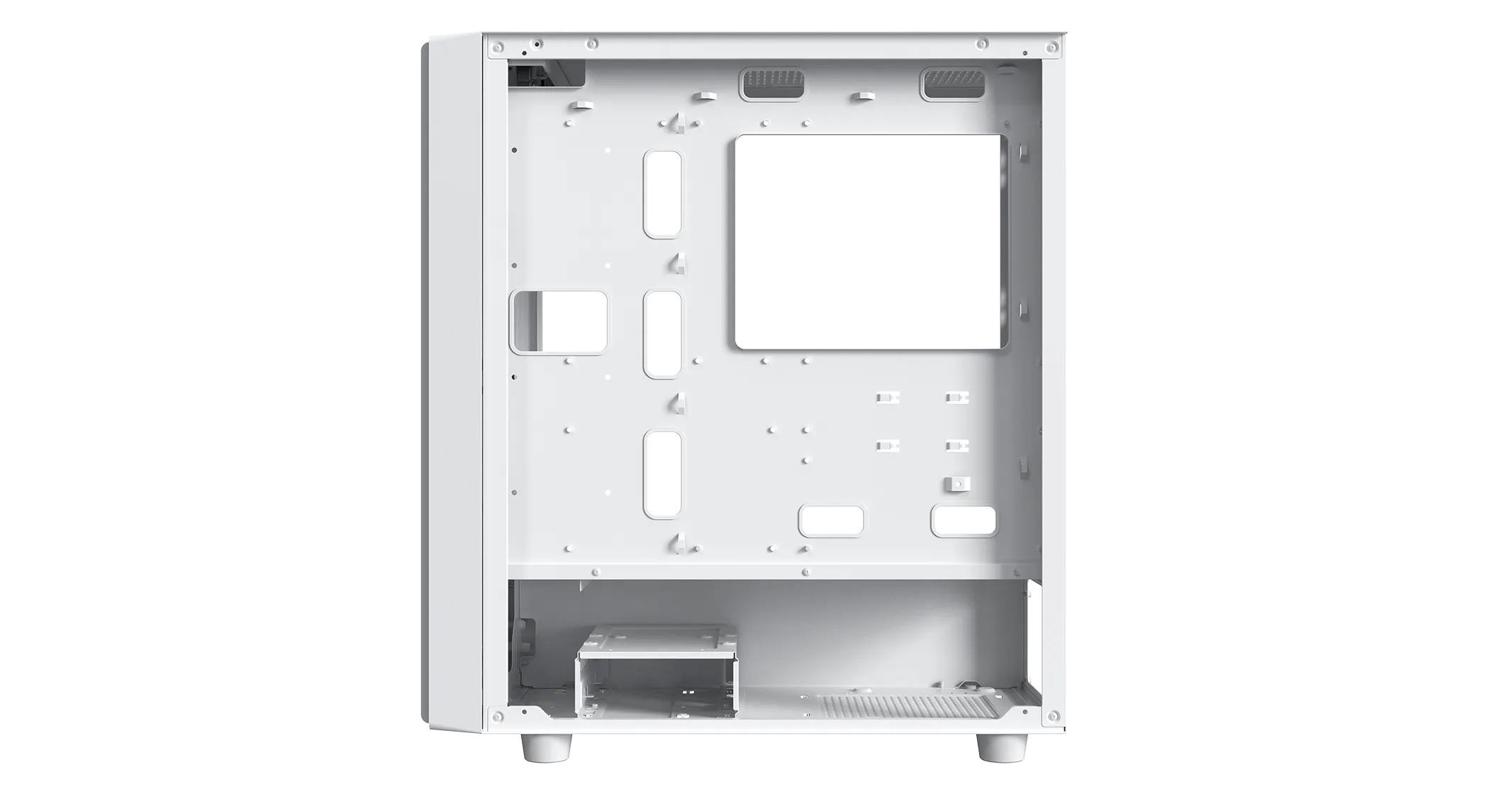 Корпус Ocypus Gamma C70 WH ATX/mATX/ITX 2xUSB Белый Gamma-C70-WHG000XX-GL — фото 6