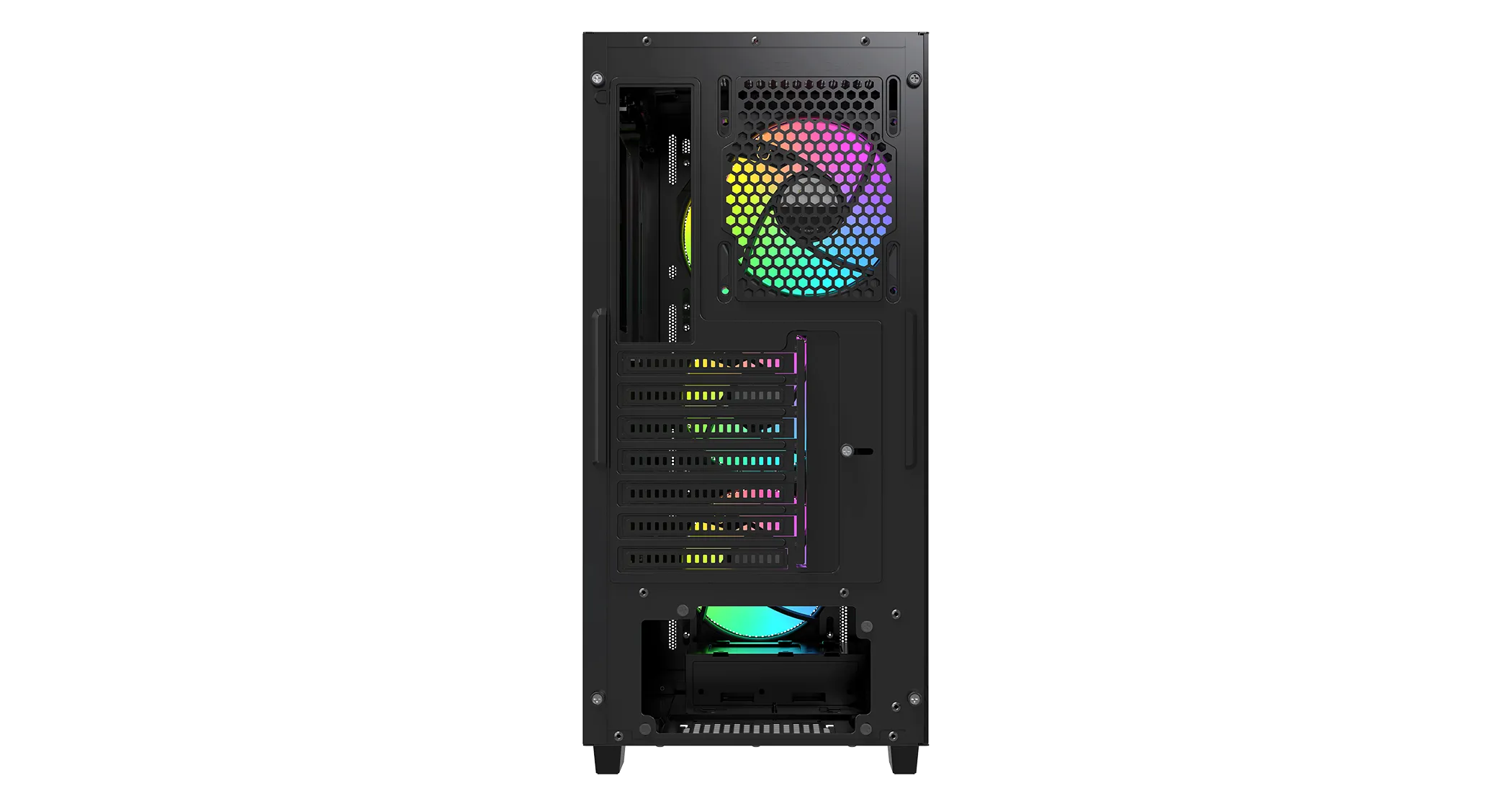 Корпус Ocypus Gamma C60 BK ARGB ATX/mATX/ITX 3xUSB Черный Gamma-C60-BKG400XX-GL — фото 4