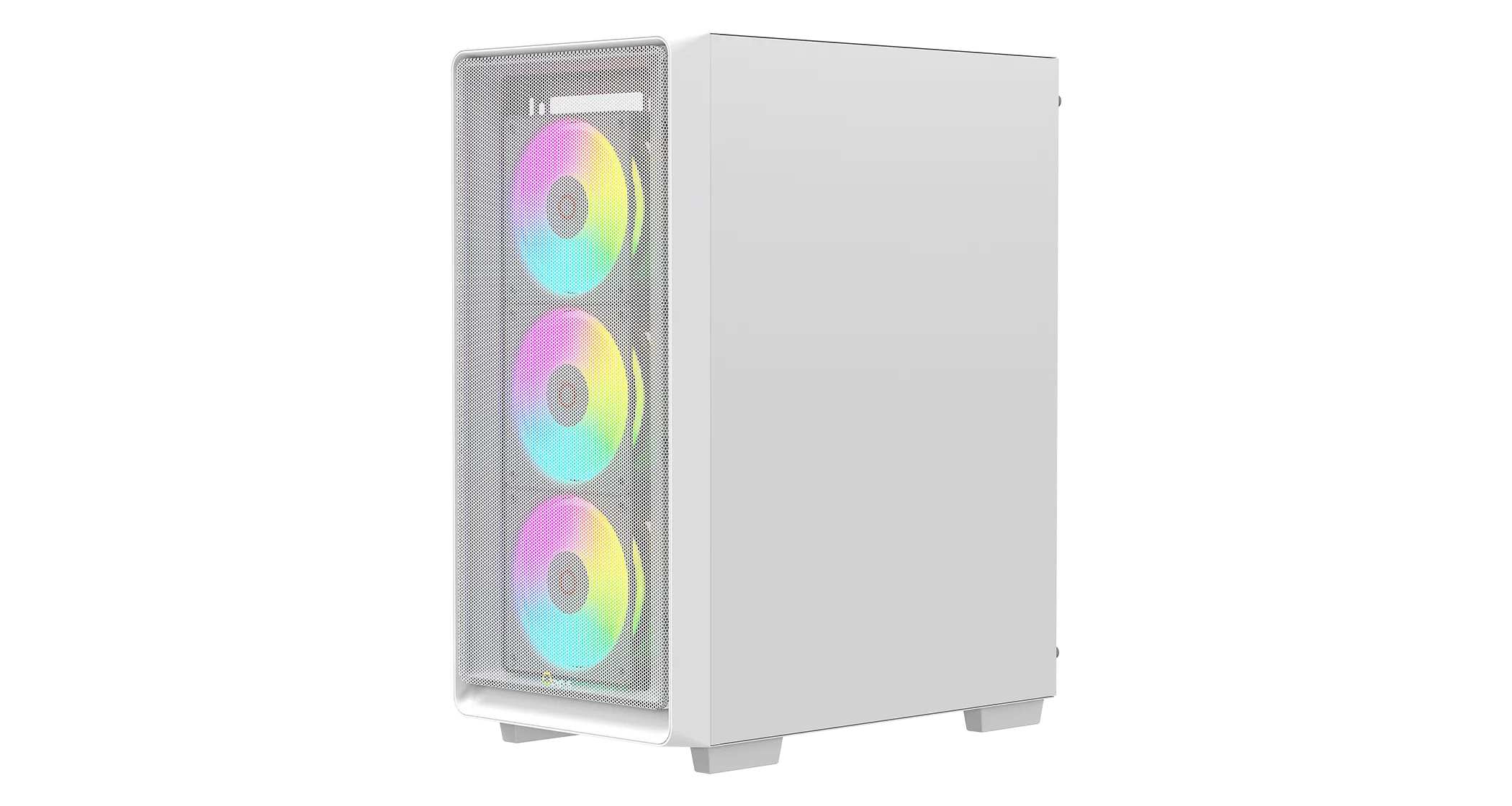 Корпус Ocypus Gamma C60 WH ARGB ATX/mATX/ITX 3xUSB Белый Gamma-C60-WHG400XX-GL — фото 3