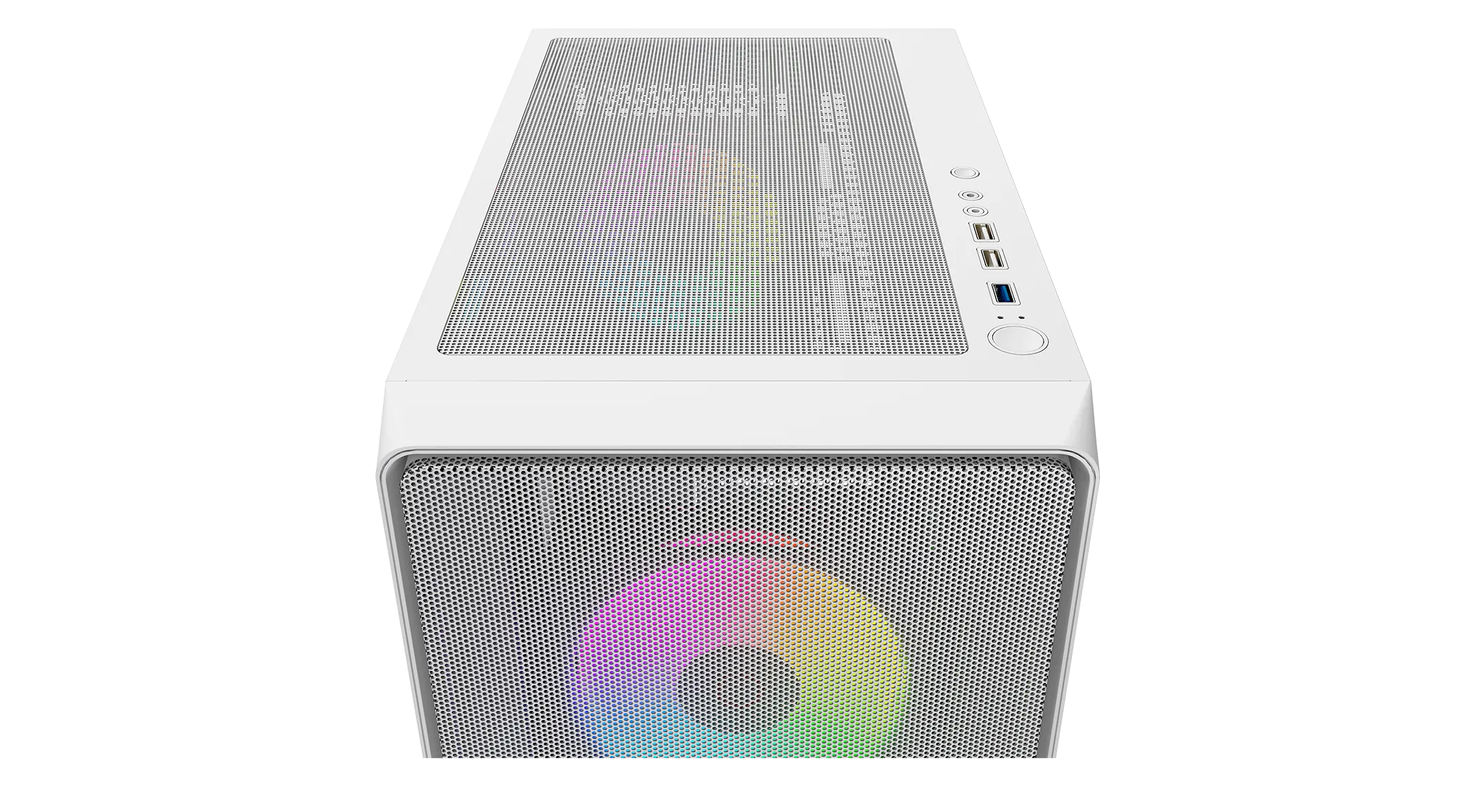 Корпус Ocypus Gamma C60 WH ARGB ATX/mATX/ITX 3xUSB Белый Gamma-C60-WHG400XX-GL — фото 7