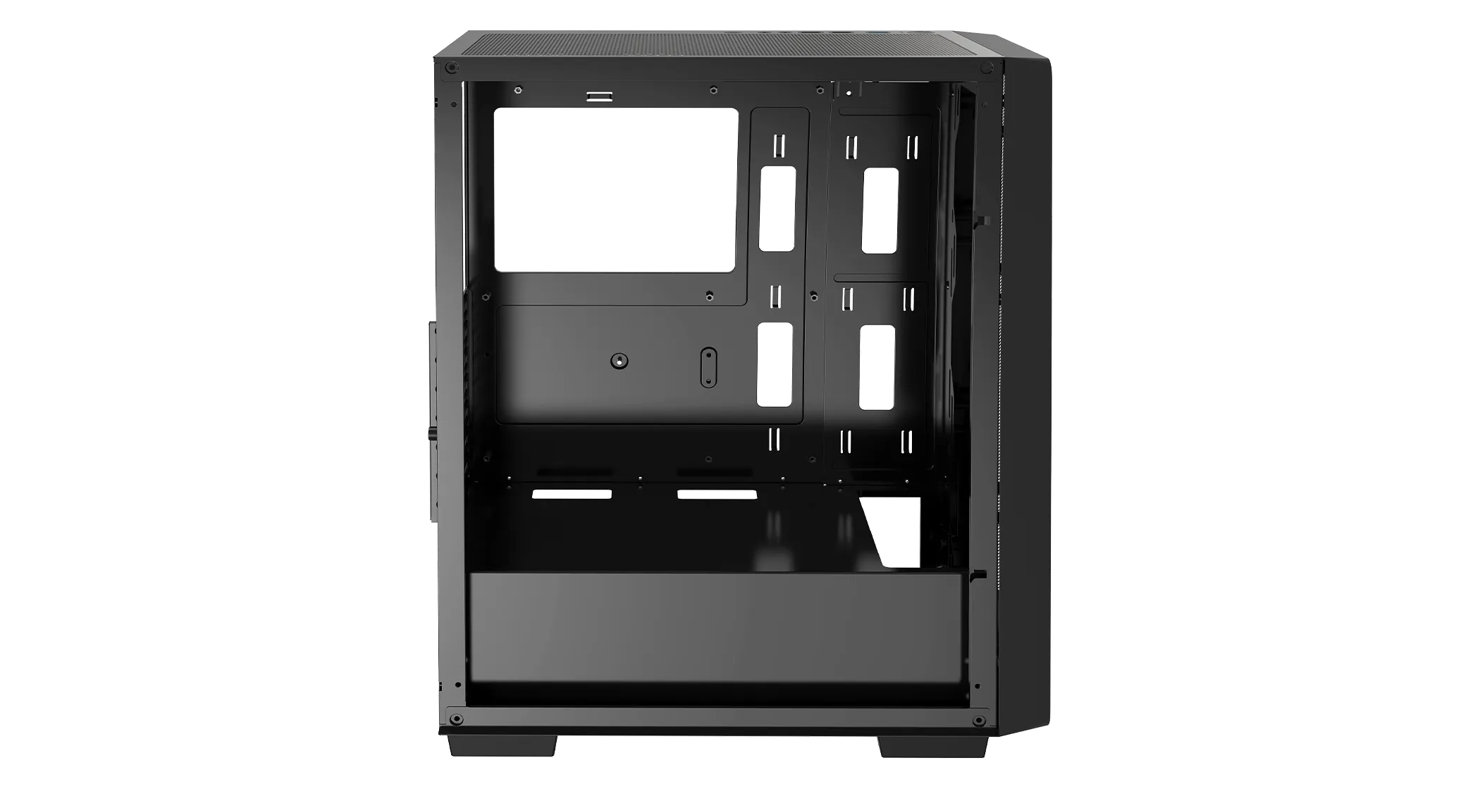 Корпус Ocypus Gamma C60 BK ATX/mATX/ITX 3xUSB Черный Gamma-C60-BKG000XX-GL — фото 5