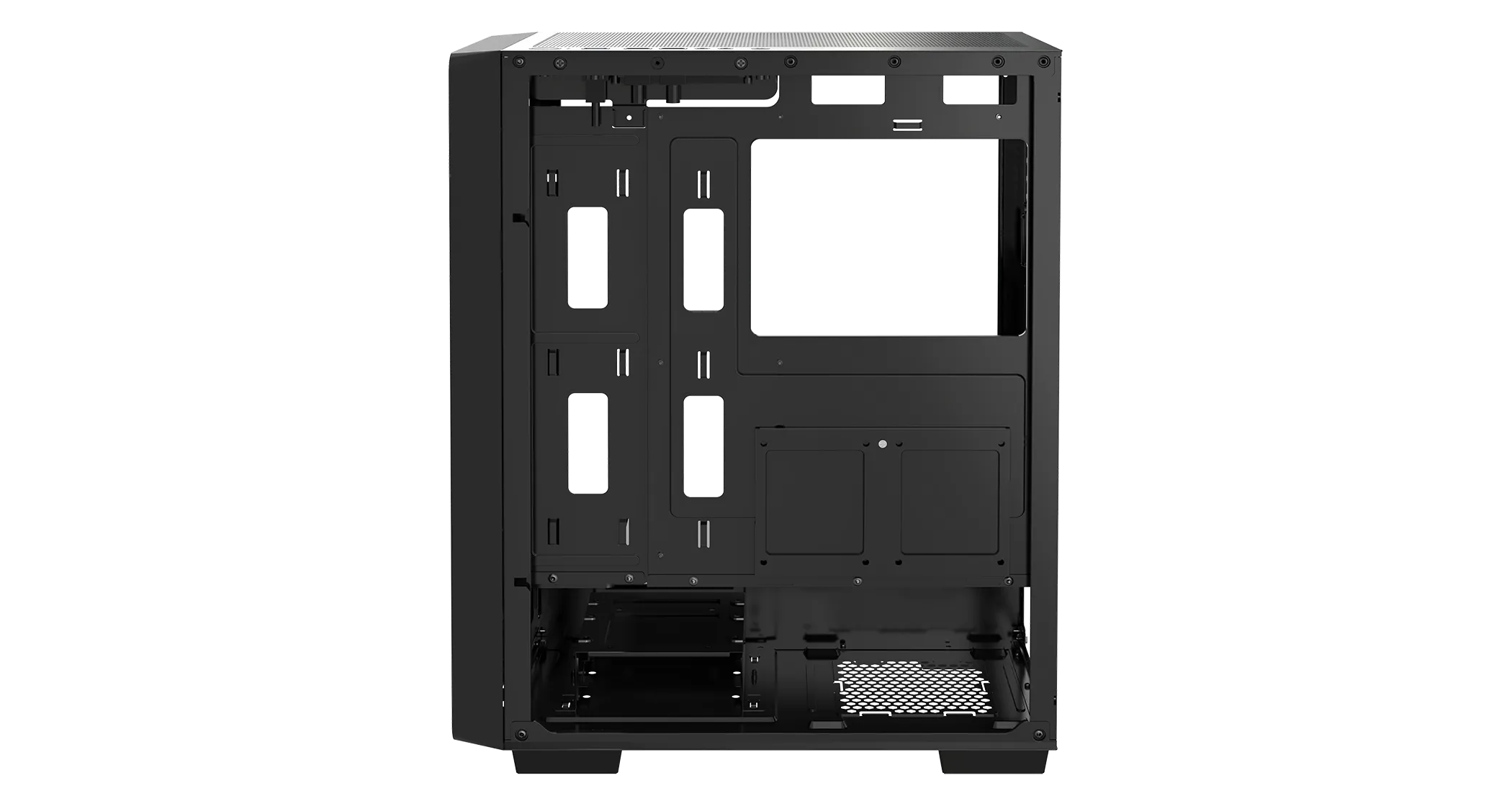Корпус Ocypus Gamma C60 BK ATX/mATX/ITX 3xUSB Черный Gamma-C60-BKG000XX-GL — фото 6