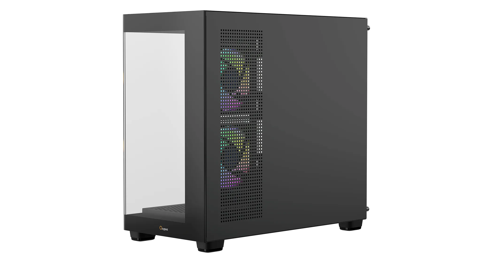 Корпус Ocypus Gamma C52 BK ARGB mATX/ITX 3xUSB Черный Gamma-C52-BKD300XX-GL — фото 3