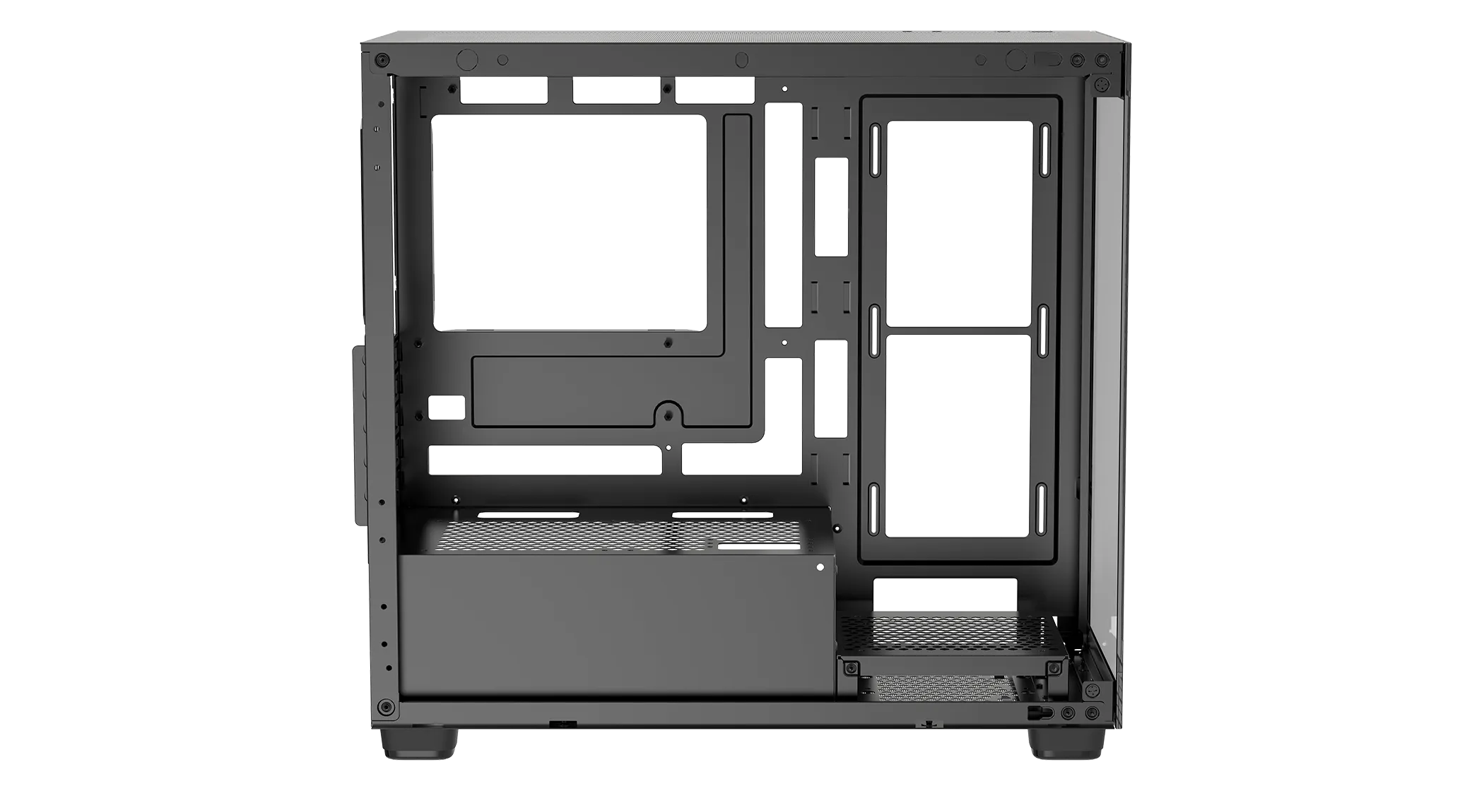 Корпус Ocypus Gamma C52 BK mATX/ITX 3xUSB Черный Gamma-C52-BKD000XX-GL — фото 5