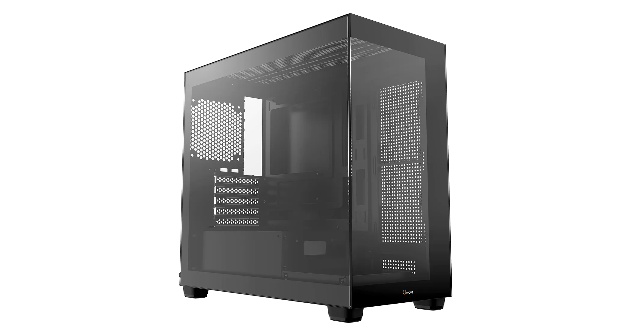 Корпус Ocypus Gamma C52 BK mATX/ITX 3xUSB Черный Gamma-C52-BKD000XX-GL