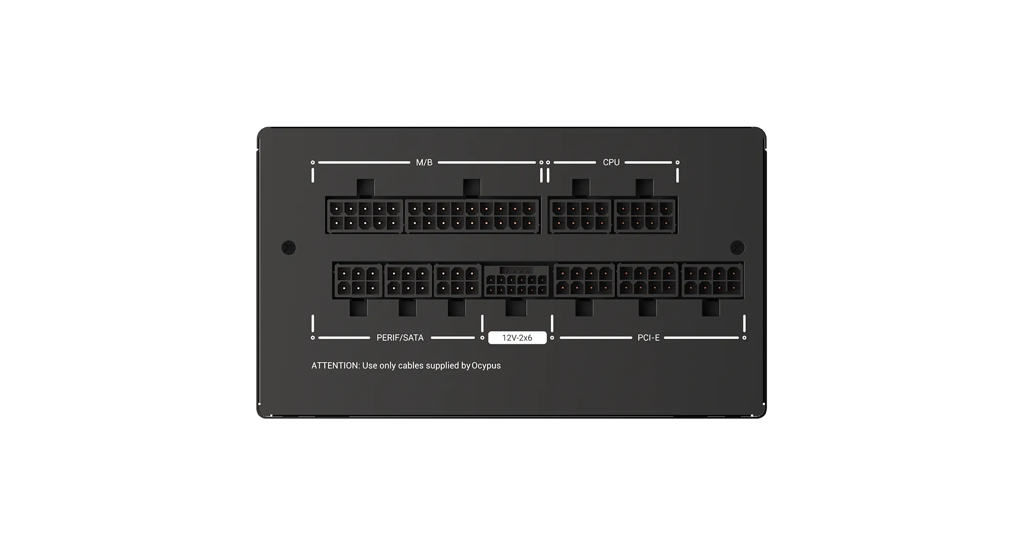 Блок питания Ocypus 1200W, Iota P1200, Full Modular, 80+ GOLD, 91%, Черный, Iota-P1200-G1FFBK024X-EU — фото 4