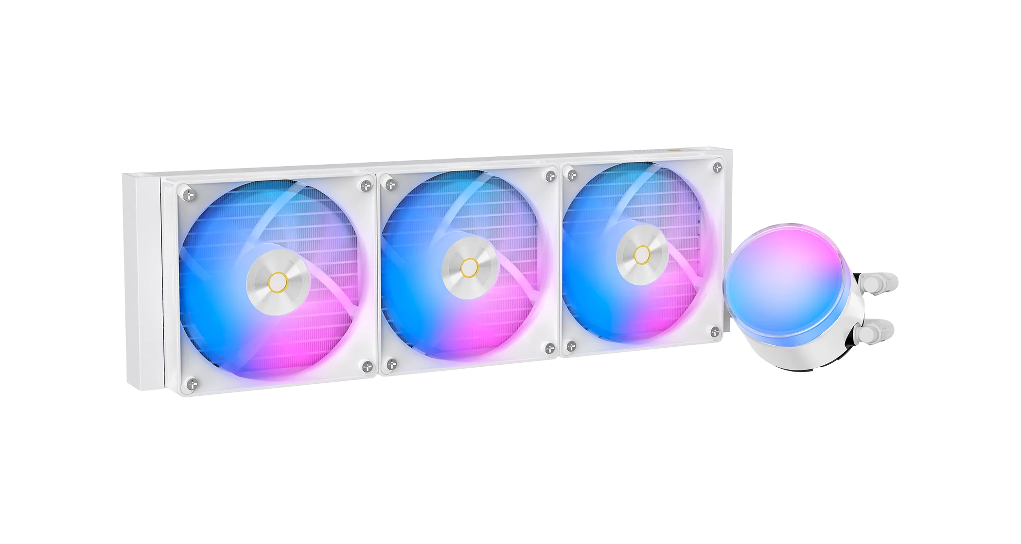 Водяное охлаждение для CPU Ocypus Delta L36 WH ARGB V2 3x120mm Белый Delta-L36-WH3AAWNN02X-GL