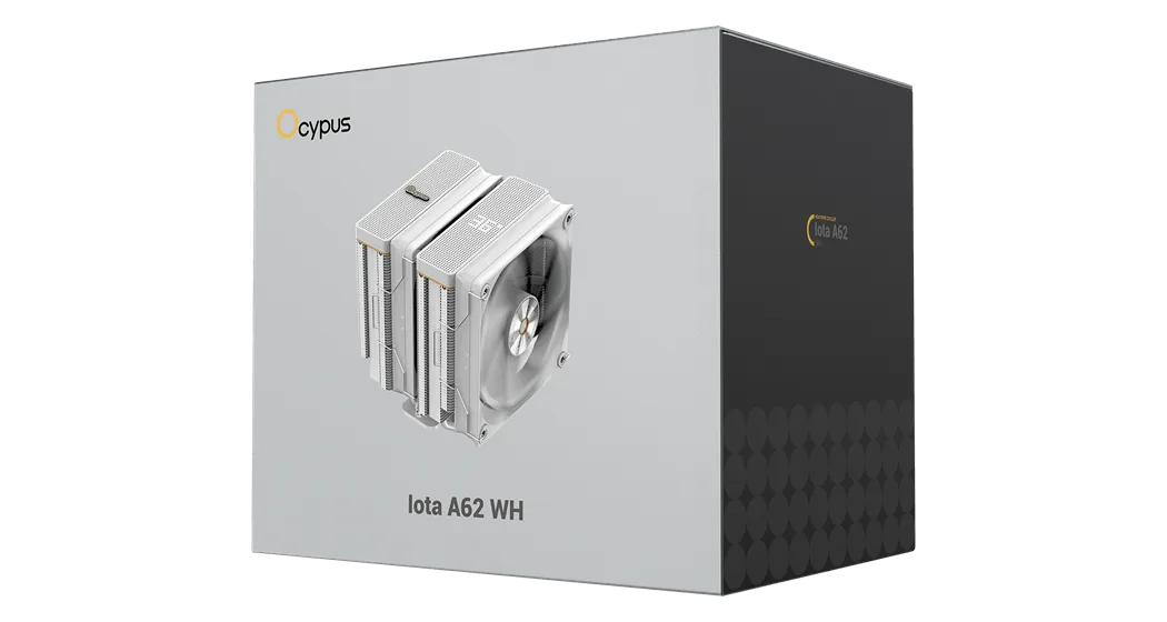 Вентилятор для процессора Ocypus Iota A62 WH TDP 260W 4-pin 1851/1700/1200/AM5/AM4 Белый — фото 7