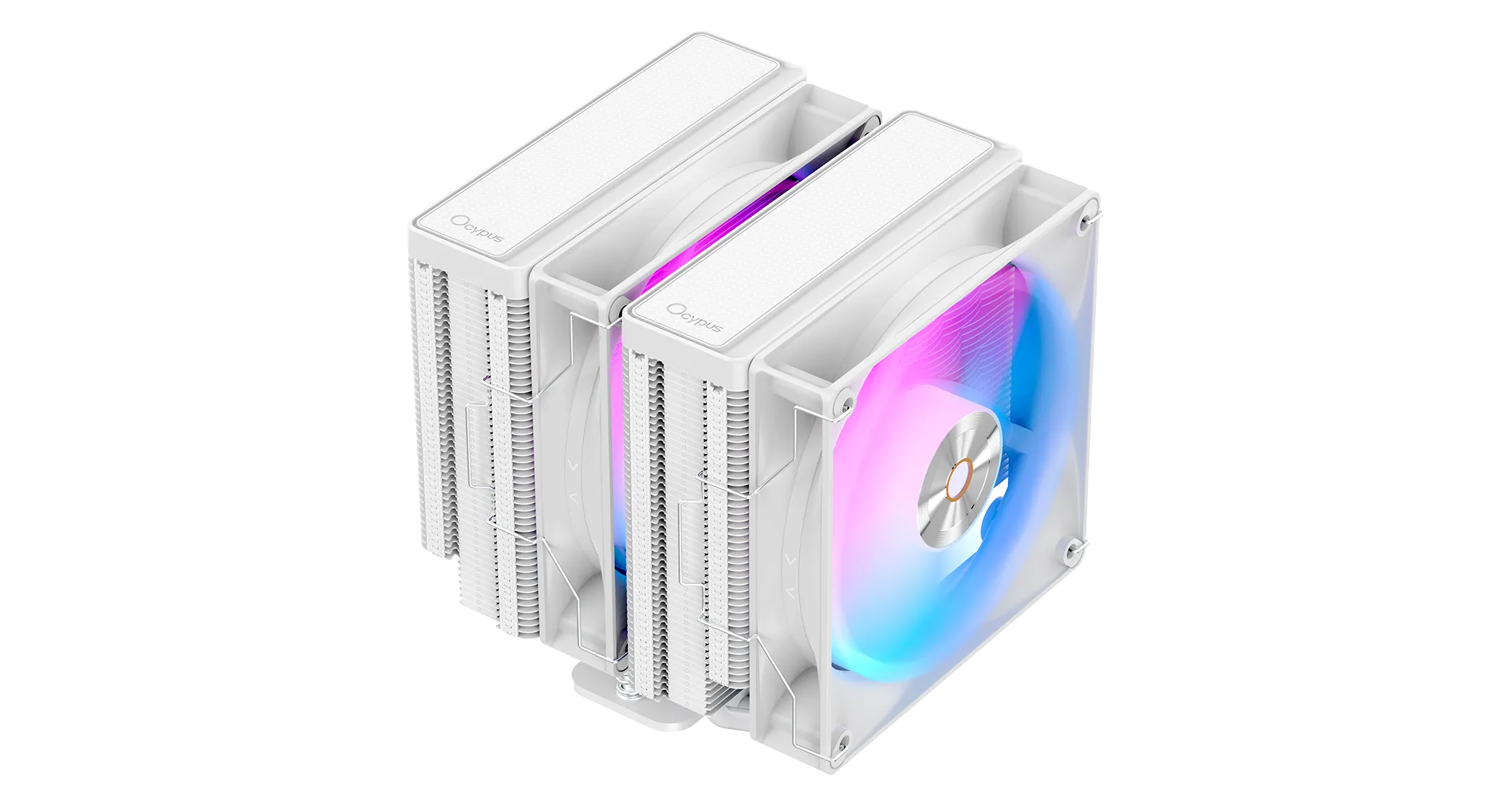 Вентилятор для процессора Ocypus Delta A62 WH ARGB TDP 260W 4-pin 1851/1700/1200/115X/AM5/AM4 Белый