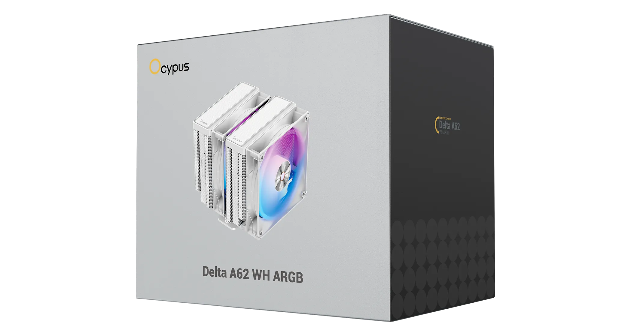 Вентилятор для процессора Ocypus Delta A62 WH ARGB TDP 260W 4-pin 1851/1700/1200/115X/AM5/AM4 Белый — фото 7