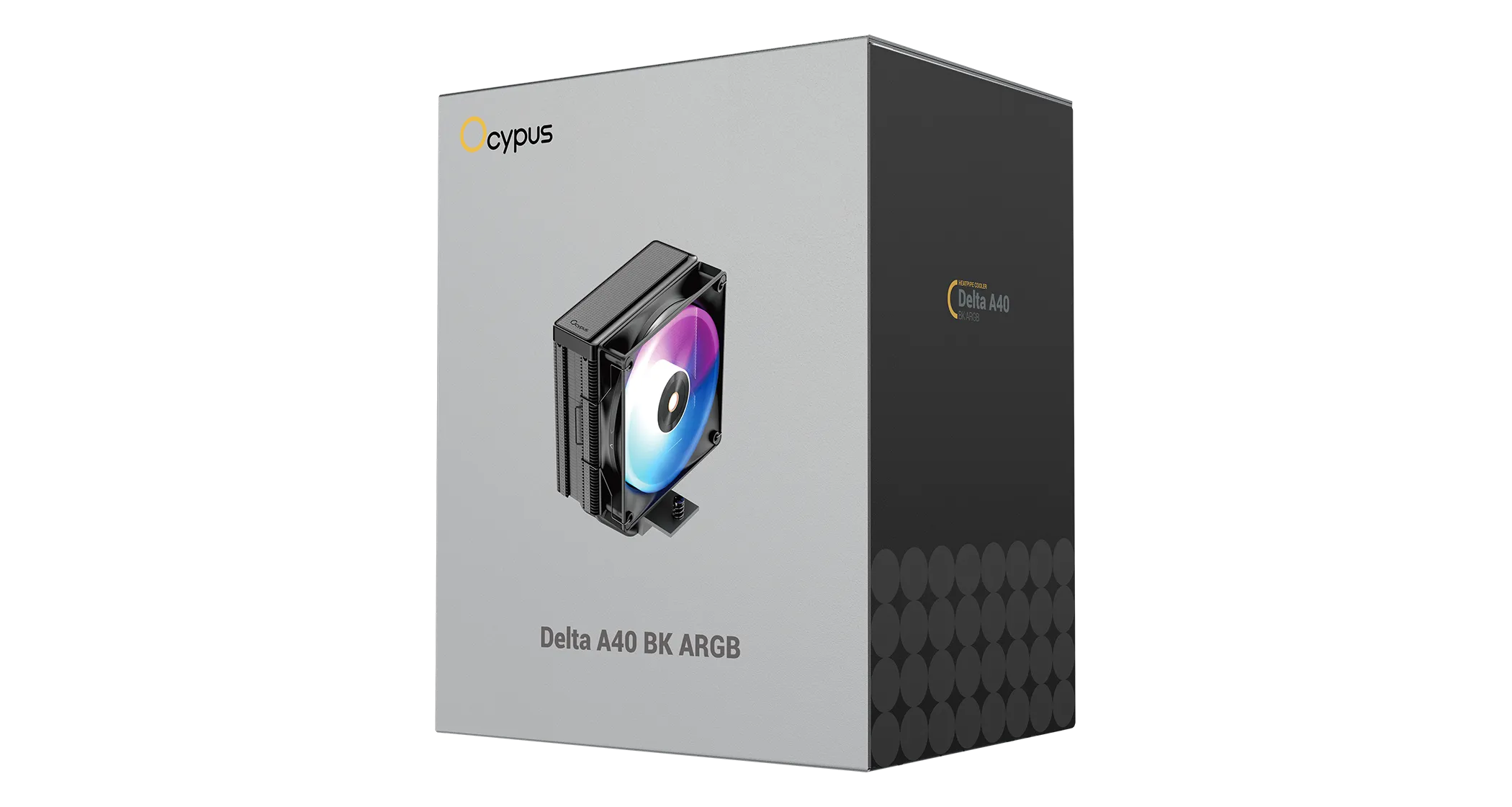 Вентилятор для процессора Ocypus Delta A40 BK ARGB TDP 220W 4-pin 1851/1700/1200/115X/AM5/AM4 Черный — фото 7