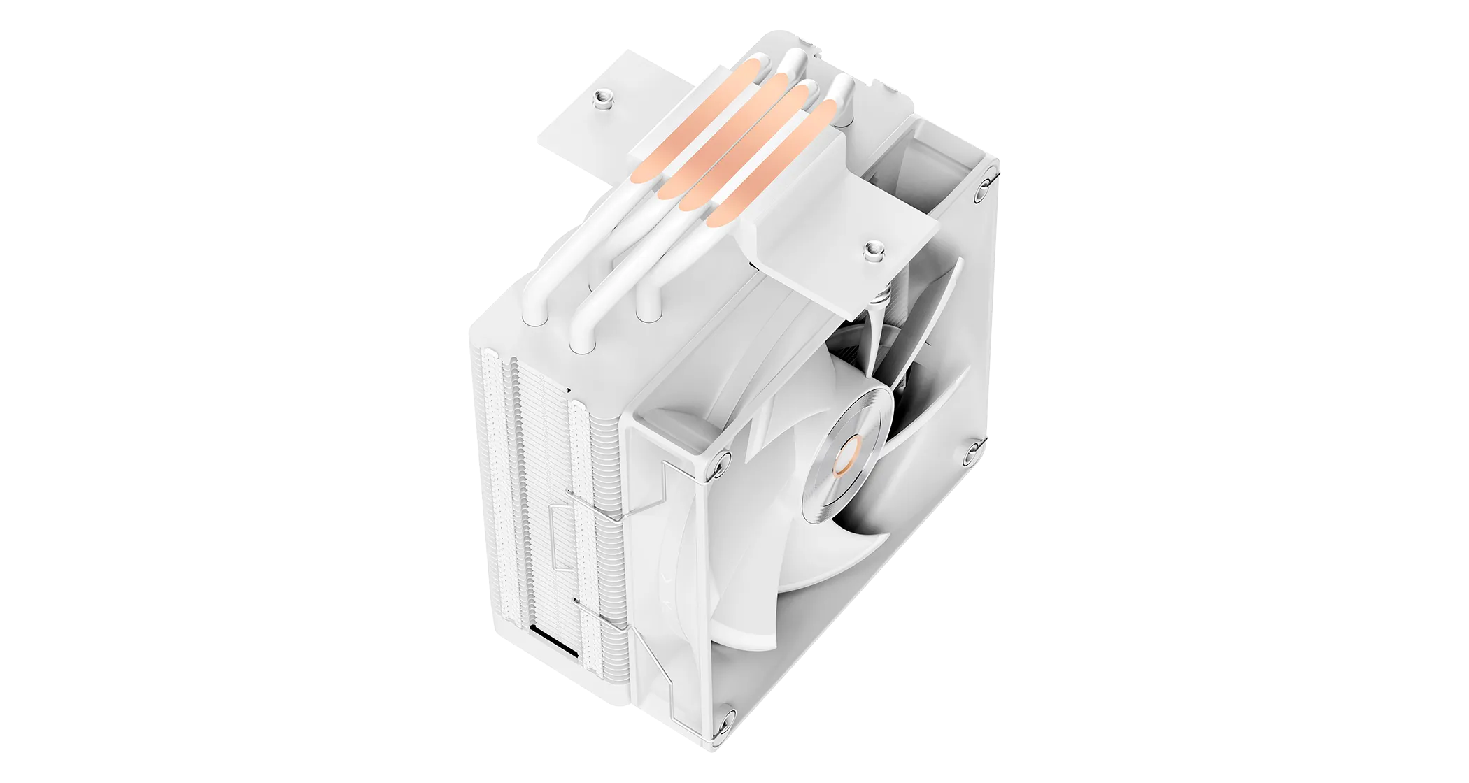 Вентилятор для процессора Ocypus Delta A40 WH ARGB TDP 220W 4-pin 1851/1700/1200/115X/AM5/AM4 Белый — фото 5