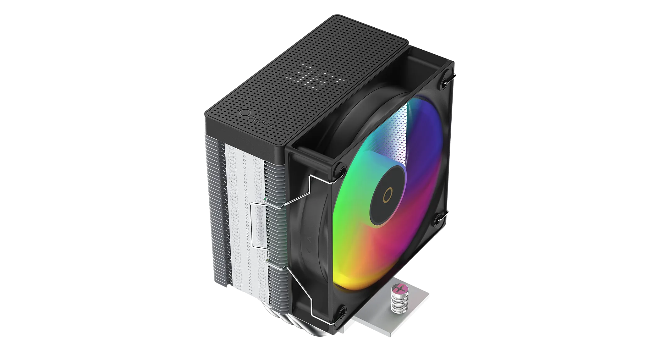 Вентилятор для процессора Ocypus Gamma A40 BK ARGB Digital 200W 1851/1700/1200/115X/AM5/AM4 Черный