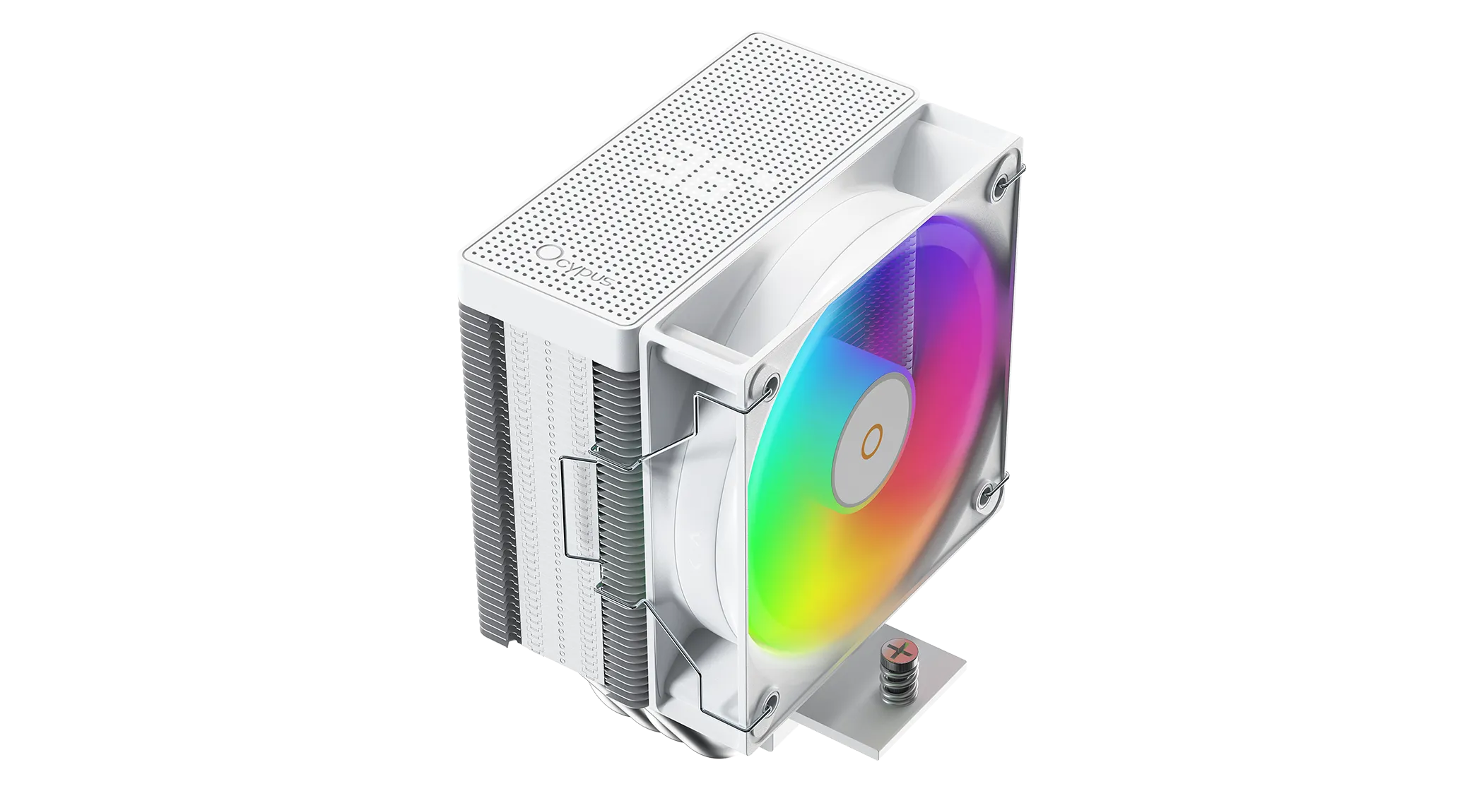 Вентилятор для процессора Ocypus Gamma A40 WH ARGB Digital TDP200W 1851/1700/1200/115X/AM5/AM4 Белый
